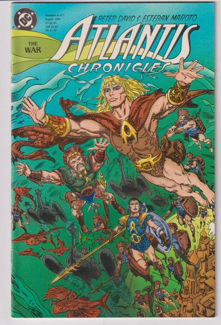 ATLANTIS CHRONICLES #6 (DC 1990)