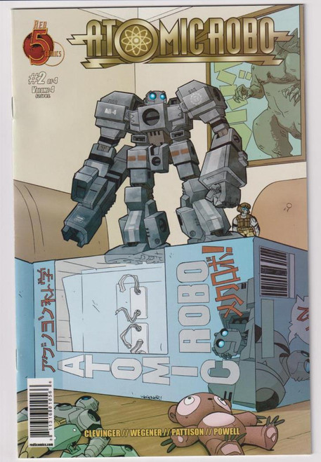 ATOMIC ROBO REVENGE OF THE VAMPIRE DIMENSION #2 (RED 5 2010)