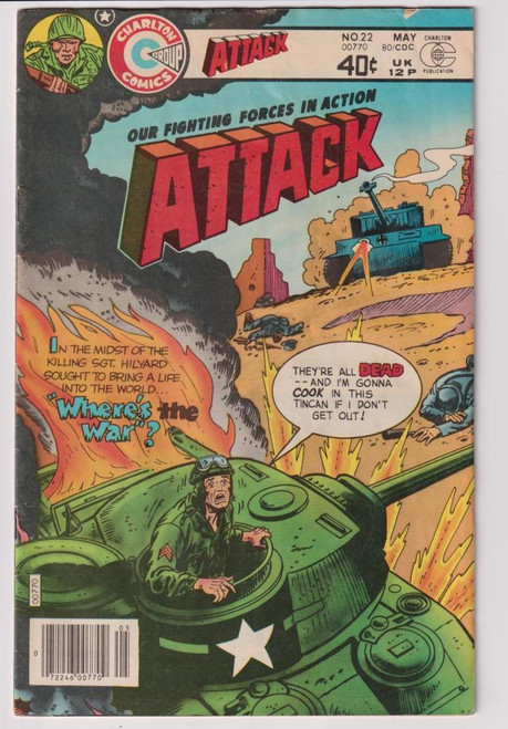 ATTACK (1971) #22 (CHARLTON 1980)