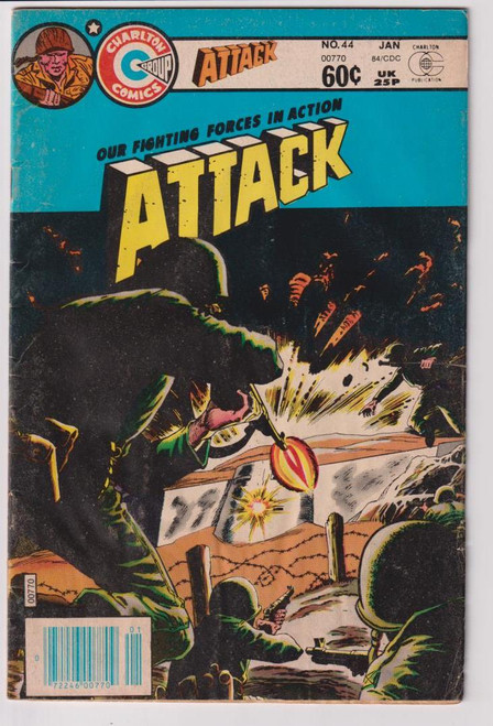 ATTACK (1971) #44 (CHARLTON 1984)