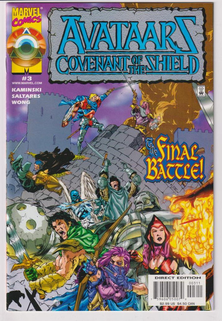 AVATAARS COVENANT OF THE SHIELD #3 (MARVEL 2000)