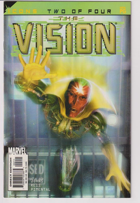 AVENGERS ICONS THE VISION #2 (MARVEL 2002)