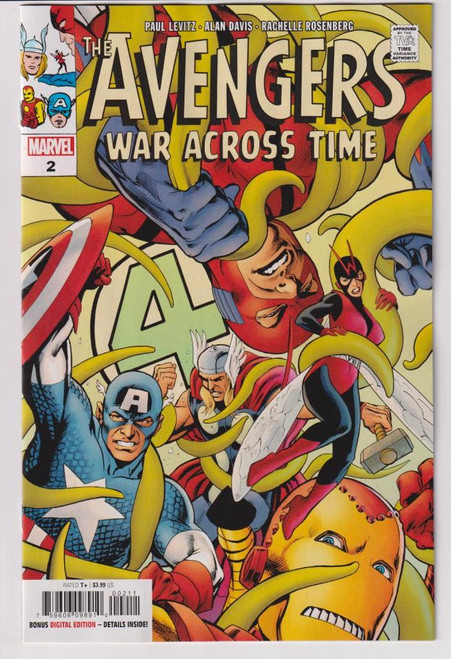 AVENGERS WAR ACROSS TIME #2 (MARVEL 2023) "NEW UNREAD"