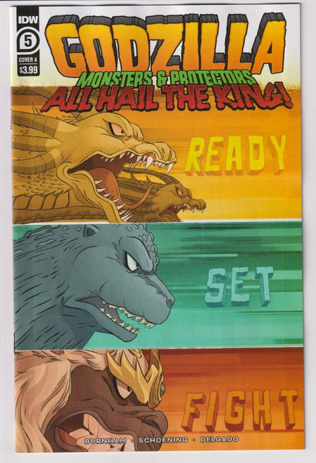 GODZILLA MONSTERS & PROTECTORS ALL HAIL KING #5 (IDW 2023) "NEW UNREAD"