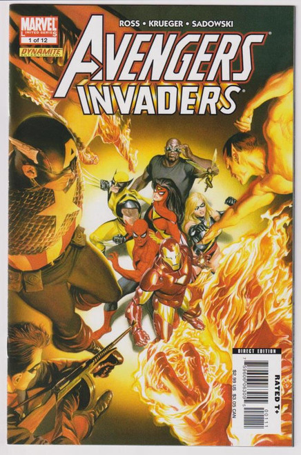 AVENGERS INVADERS #01 (MARVEL 2008)