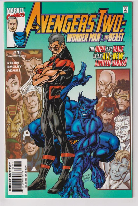 AVENGERS TWO WONDER MAN & THE BEAST #1 (MARVEL 2000)