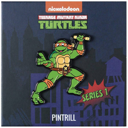 TMNT MICHAELANGELO ORIGINAL ANIMATED SERIES ENAMEL PIN