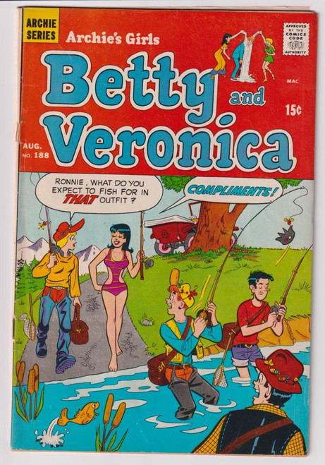 ARCHIES GIRLS BETTY & VERONICA #188 (ARCHIE 1971)