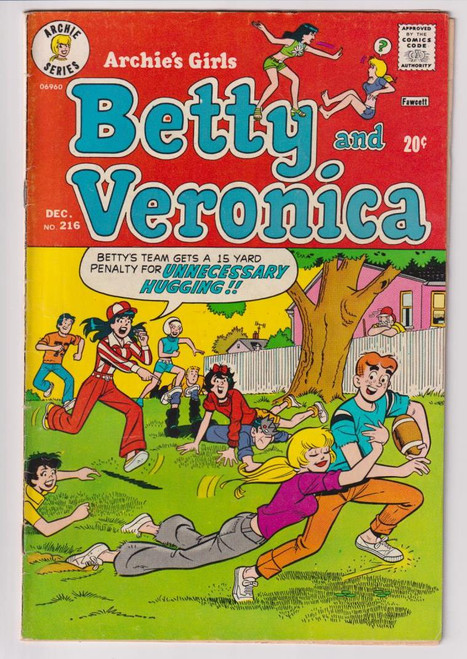 ARCHIES GIRLS BETTY & VERONICA #216 (ARCHIE 1973)