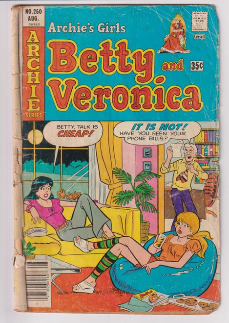 ARCHIES GIRLS BETTY & VERONICA #260 (ARCHIE 1977)