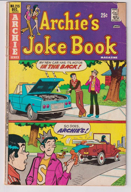 ARCHIES JOKE BOOK #215 (ARCHIE 1975)