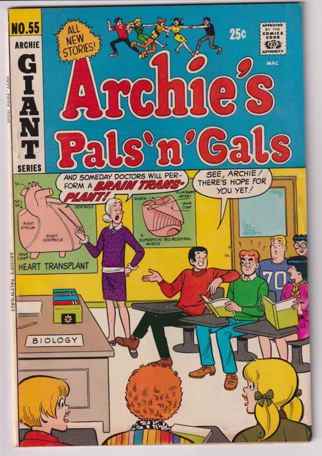 ARCHIES PALS N GALS #055 (ARCHIE 1969)