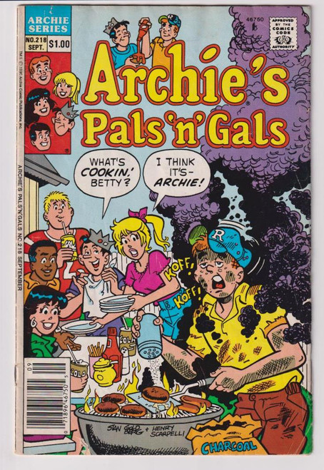 ARCHIES PALS N GALS #218 (ARCHIE 1990)