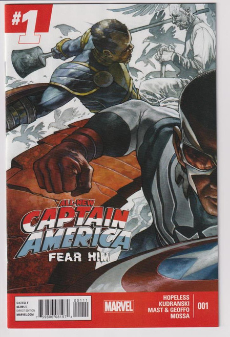 ALL NEW CAPTAIN AMERICA FEAR HIM #1, 2, 3 & 4 (OF 4) (MARVEL 2015)