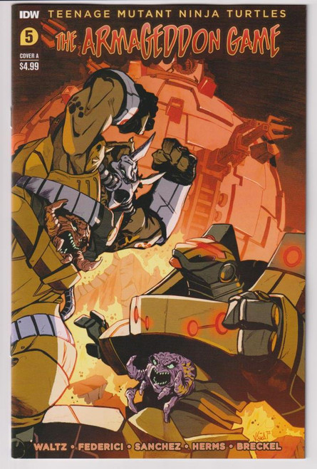 TMNT ARMAGEDDON GAME #5 (IDW 2023) "NEW UNREAD"