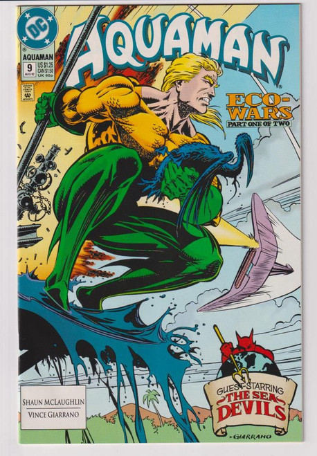 AQUAMAN (1991) #09 (DC 1992)