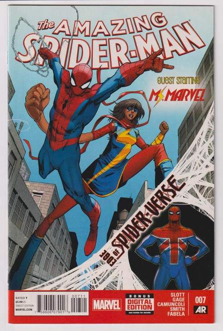 AMAZING SPIDER-MAN (2014) #07 (MARVEL 2014) C2 "NEW UNREAD"