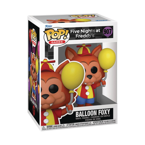 POP GAMES FIVE NIGHTS AT FREDDYS BALLOON FOXY VIN FIG