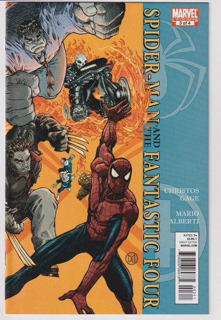 SPIDER-MAN FANTASTIC FOUR #3 (MARVEL 2010)