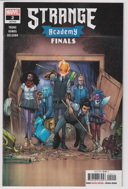 STRANGE ACADEMY FINALS #2 (MARVEL 2022) C2 "NEW UNREAD"