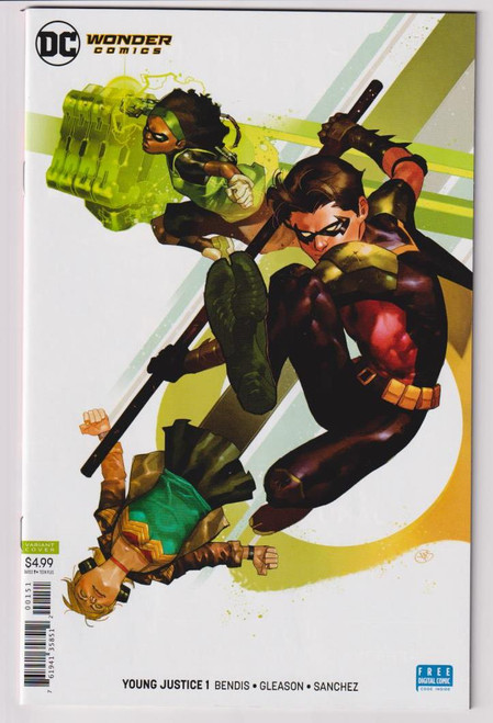 YOUNG JUSTICE #01 ROBIN VAR ED (DC 2018) "NEW UNREAD"