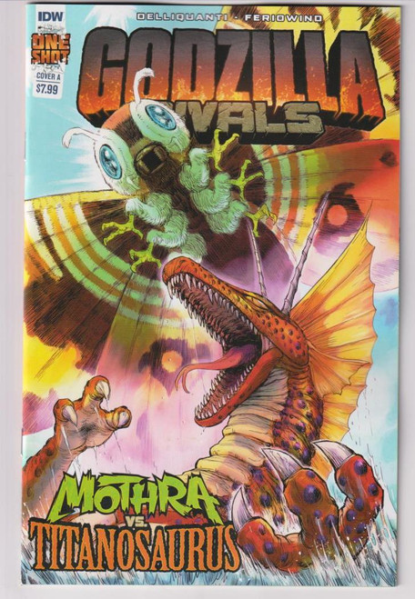 GODZILLA RIVALS MOTHRA VS TITANOSAURUS CVR A (IDW 2023) "NEW UNREAD"