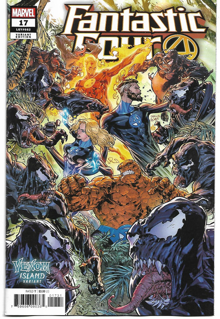 FANTASTIC FOUR (2018) #17 GOMEZ VENOM ISLAND VAR (MARVEL 2019)