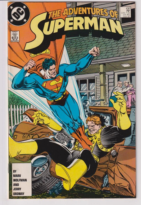 ADVENTURES OF SUPERMAN #430 (DC 1987)