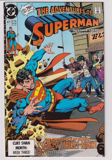 ADVENTURES OF SUPERMAN #471 (DC 1990)