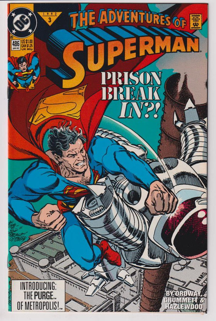 ADVENTURES OF SUPERMAN #486 (DC 1992)