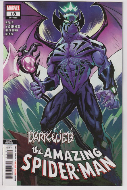 AMAZING SPIDER-MAN (2022) #18 SECOND PRINT (MARVEL 2023) C2 "NEW UNREAD"