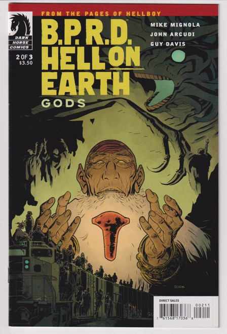 BPRD HELL ON EARTH GODS #2 (DARK HORSE 2011)