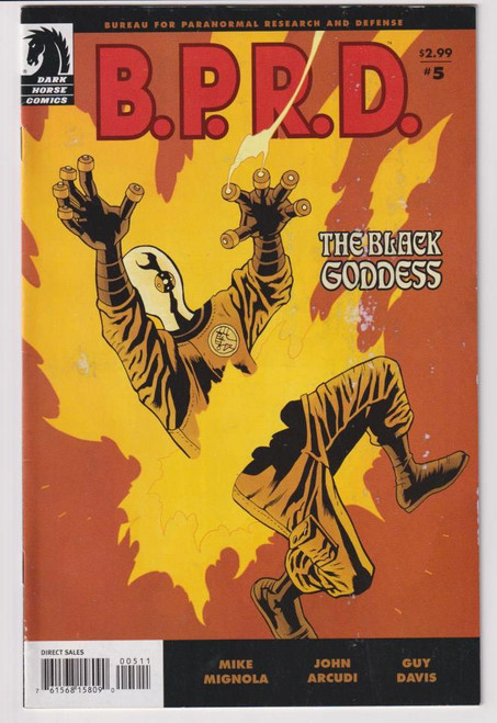 BPRD BLACK GODDESS #5 (DARK HORSE 2009)