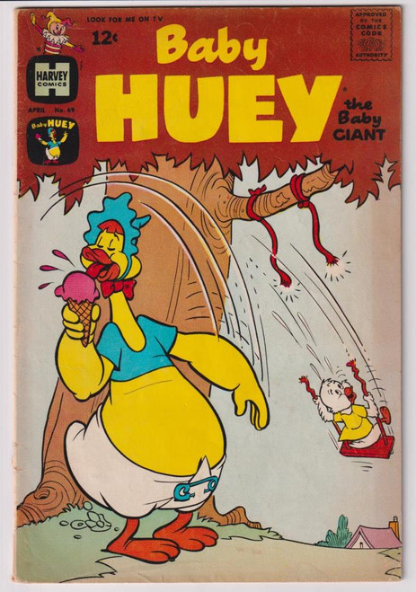 BABY HUEY THE BABY GIANT #69 (HARVEY 1966)