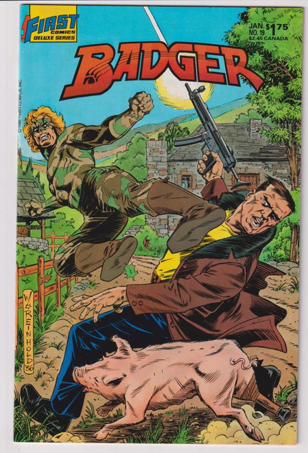 BADGER #19 (FIRST 1987)