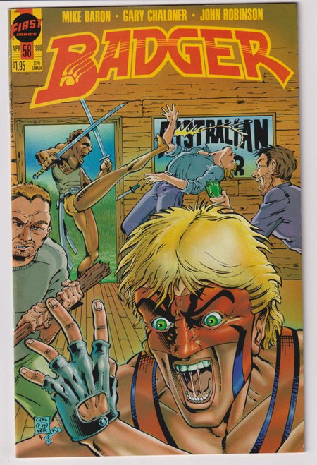 BADGER #58 (FIRST 1990) BADGER #58 (FIRST 1990)