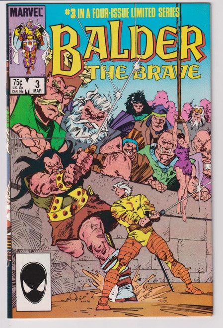 BALDER THE BRAVE #3 (MARVEL 1986)