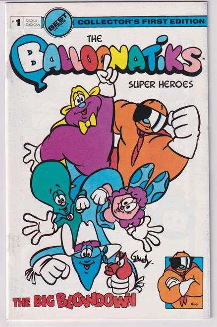 BALLOONATIKS SUPER HEROES #4 (BEST 1991)