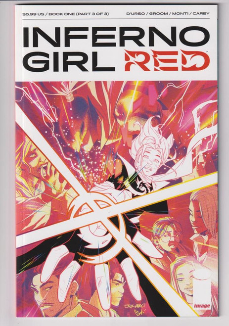 INFERNO GIRL RED BOOK ONE #3 (OF 3) (IMAGE 2023) "NEW UNREAD"