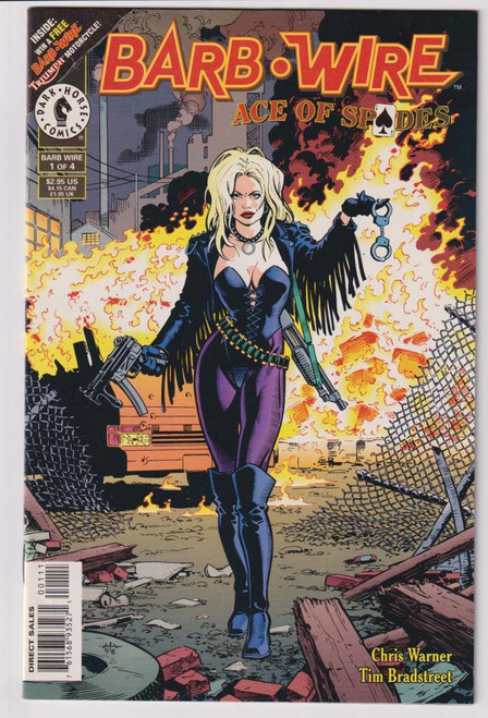 BARB WIRE ACE OF SPADES #1 (DARK HORSE 1996)