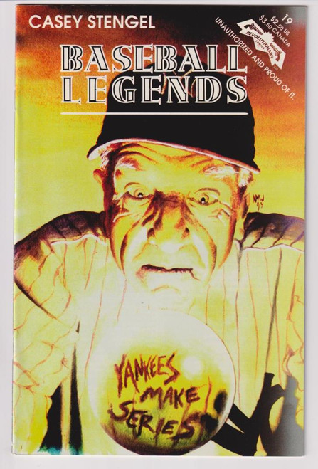 BASEBALL LEGENDS COMICS #2 (REVOLUTIONARY 1993)