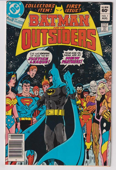 BATMAN AND THE OUTSIDERS #01 (DC 1983)