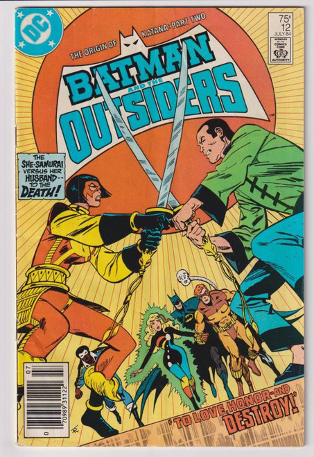 BATMAN AND THE OUTSIDERS #12 (DC 1984)