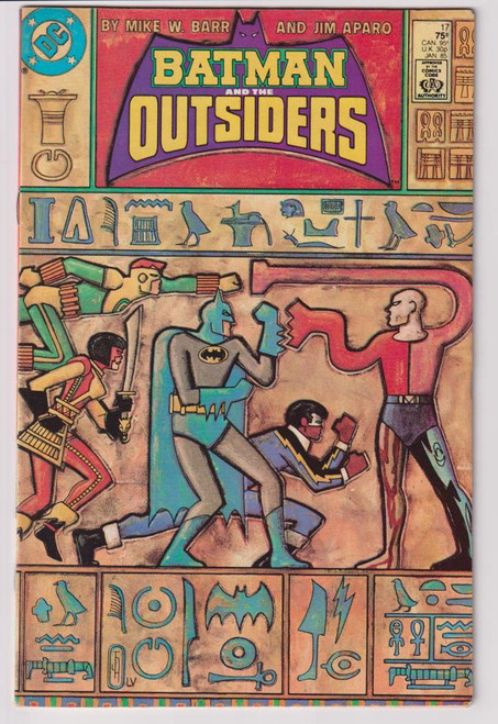 BATMAN AND THE OUTSIDERS #17 (DC 1985)