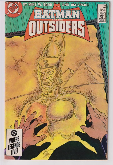 BATMAN AND THE OUTSIDERS #18 (DC 1985)