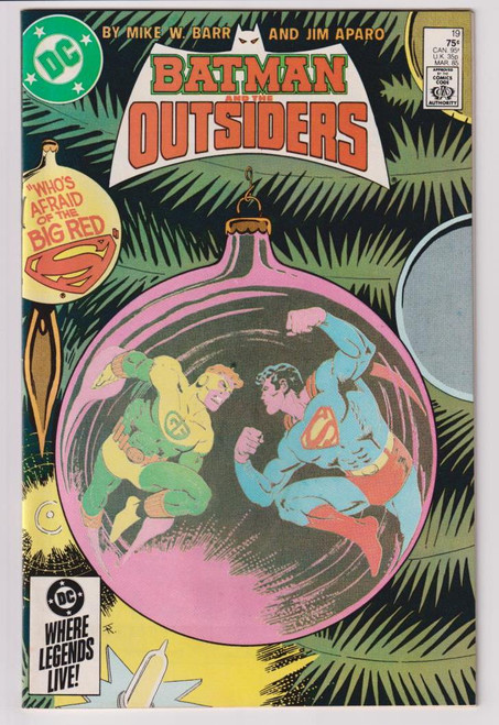 BATMAN AND THE OUTSIDERS #19 (DC 1985)