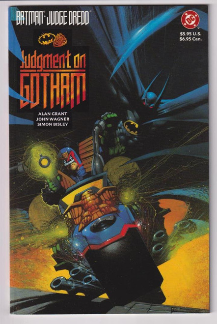 BATMAN JUDGE DREDD JUDGMENT ON GOTHAM (DC 1991)