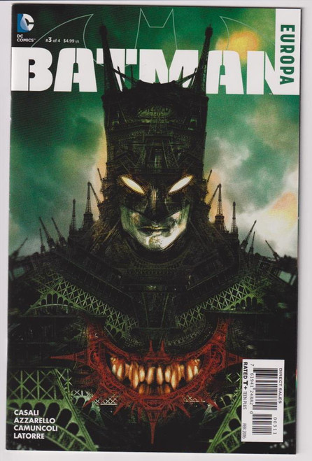 BATMAN EUROPA #3 (OF 4) (DC 2015) "NEW UNREAD"