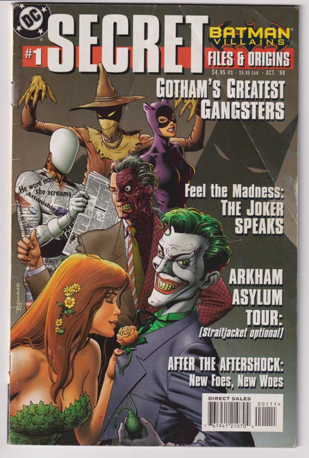 BATMAN VILLAINS SECRET FILES #1 (DC 1992)