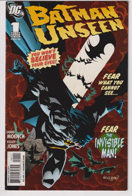 BATMAN UNSEEN #1 (DC 2009)